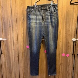 Buckle Black Fit No. 75 Skinny Stretch Jeans Size 31 Dark Wash